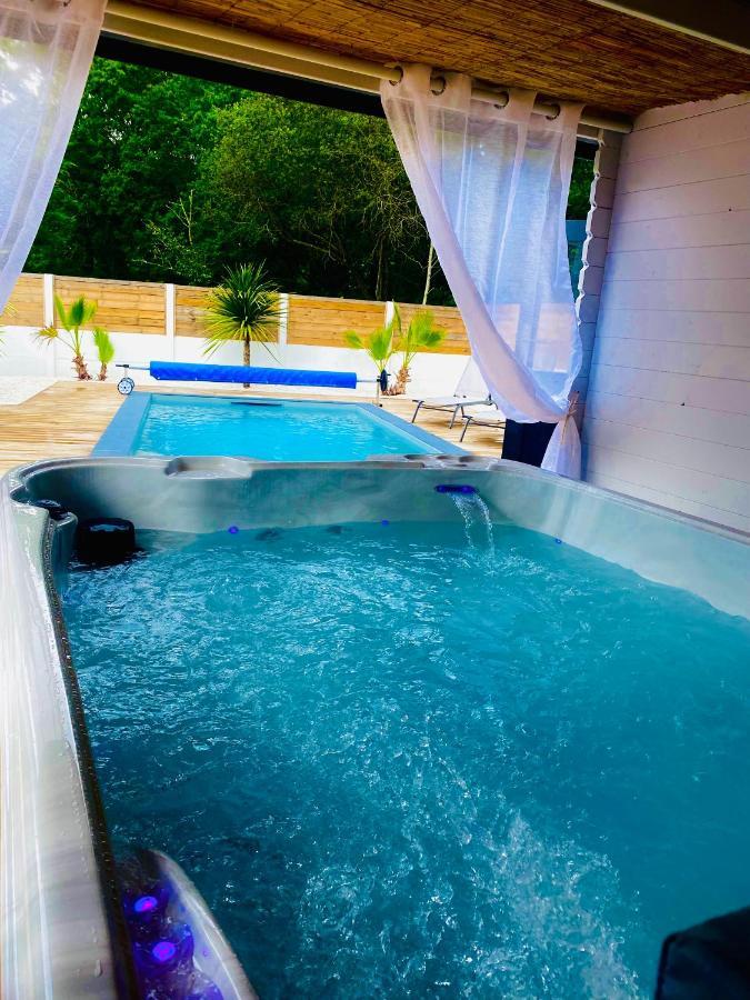 Maison A Biscarrosse Avec Piscine Et Jacuzzi Екстериор снимка
