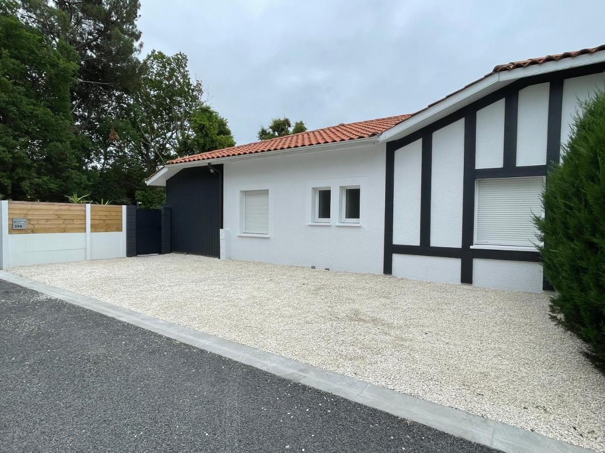Maison A Biscarrosse Avec Piscine Et Jacuzzi Екстериор снимка