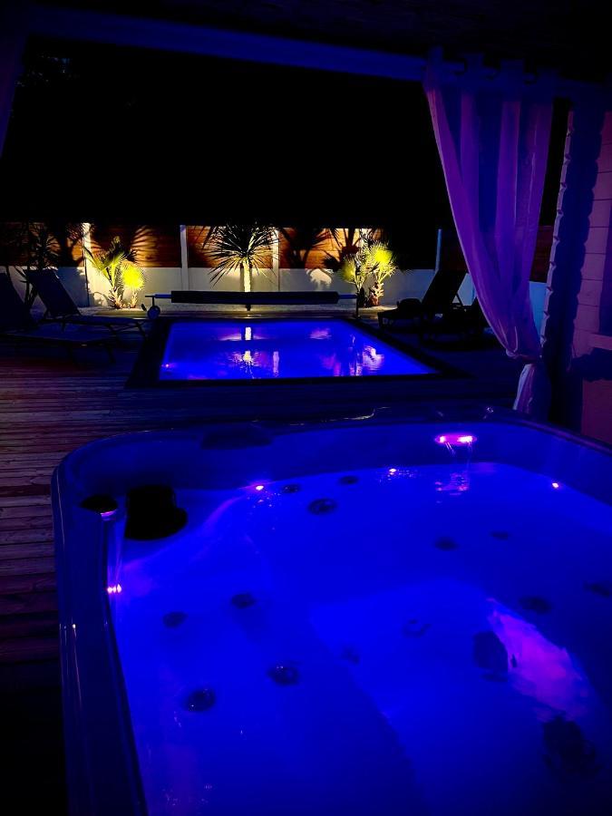 Maison A Biscarrosse Avec Piscine Et Jacuzzi Екстериор снимка